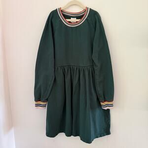 Hanna Andersson Girls Long Sleeve Dress Sz 12
